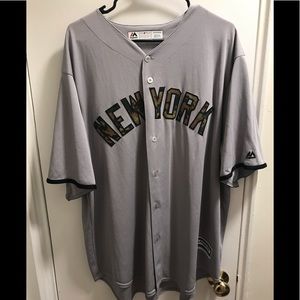 Pre-owned Yankee Majestic Digital Camo Jersey